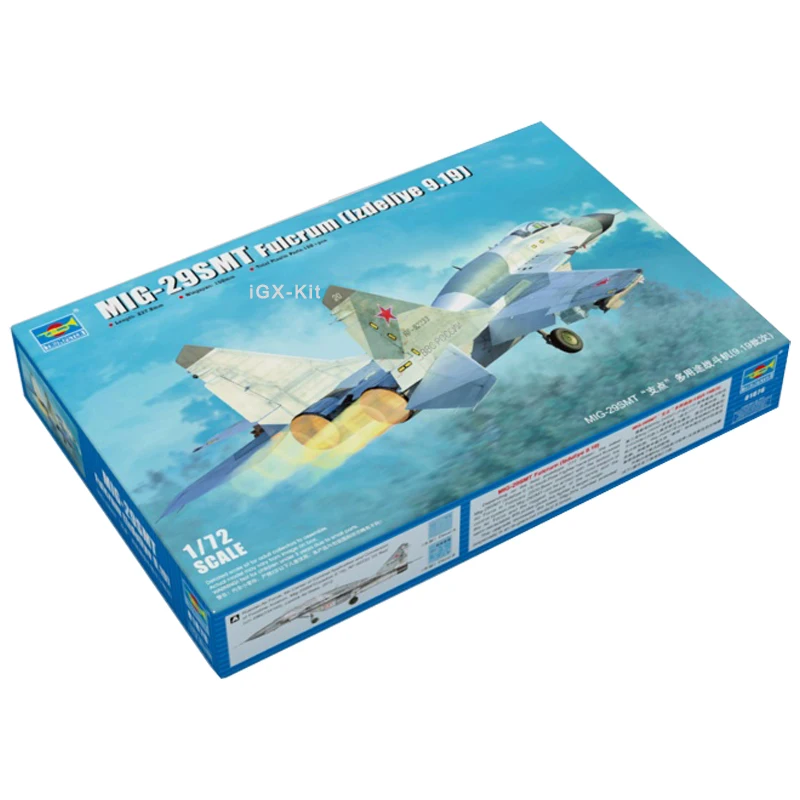 

Trumpeter 01676 1/72 Russian Mig29 Mig-29 MIG-29SMT Fulcrum Fighter Izdeliye 9.19 Plastic Assembly Model Toy Gift Building Kit