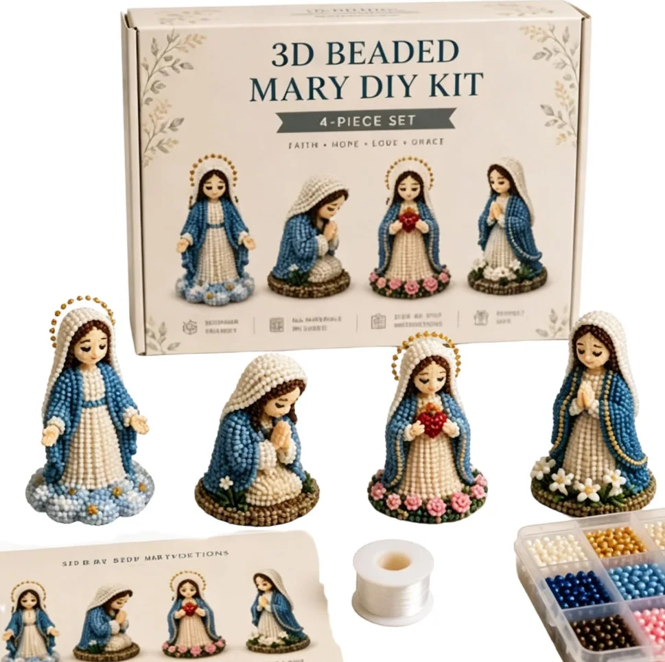 3D Beaded Animal Craft Kit 6