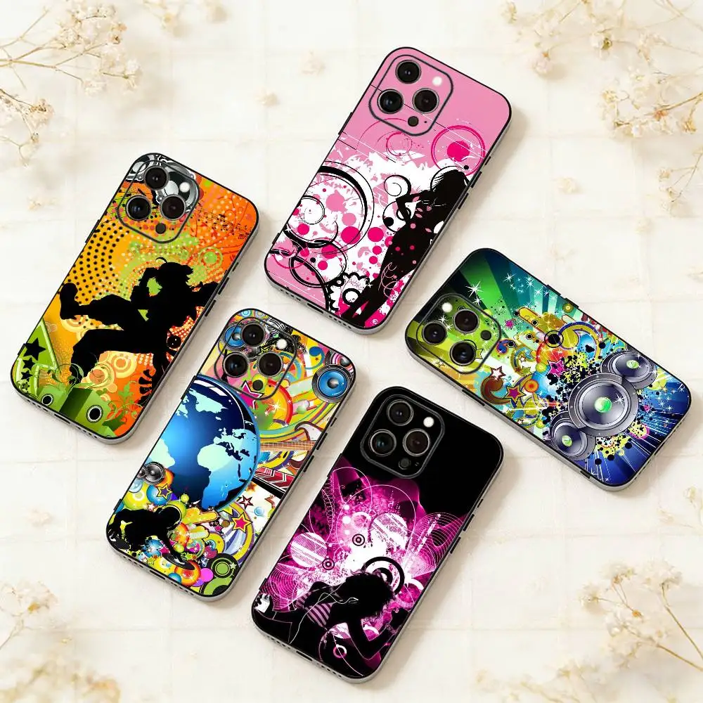 

Frutiger Metro Art Phone Case For iPhone 17,16,15,14,13,12,11 Plus,Pro Max,XS,Soft Silicone Black Cover