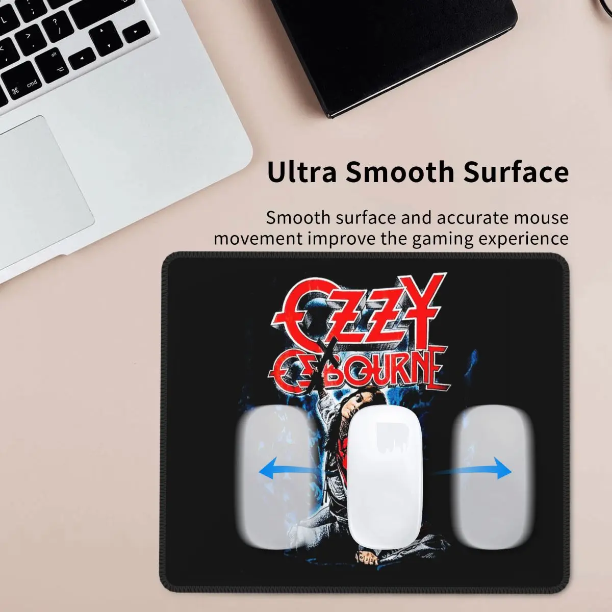 

Ozzy Osbourne Merch Prince Of Darkness Коврик для мыши Компьютерная клавиатура Коврик для мыши Геймер ПК Ноутбук Настольный коврик Офисные настольные коврики