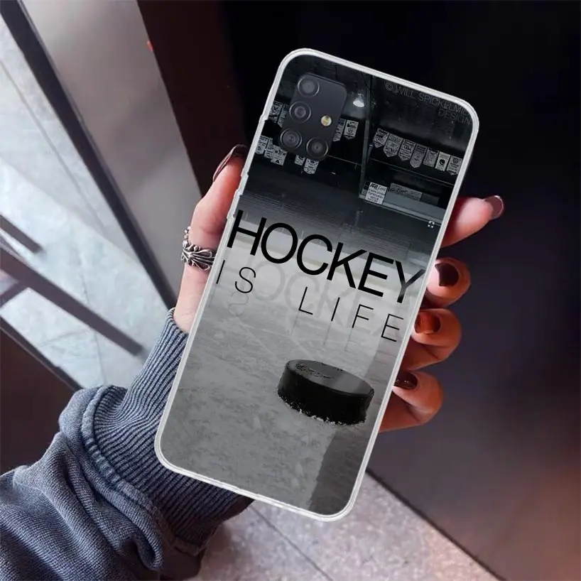 Ice Hockey Rink Sport Phone Case For Samsung Galaxy A51 A50S A71 A70 A41 A40 A31 A30S A20E A20S A21S A10S A6 A7 A8 A9 Back Cover