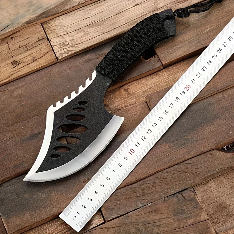 

Multi-purpose Woodworking Axe, Durable Steel Survival Axe Knife For Outdoor Mountaineering Logging Camping