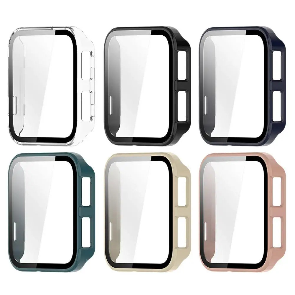 Gehard glas + behuizing voor Garmin Venu X1 Smart Watch Screen Protector Case Film Geïntegreerde waterdichte horlogeaccessoires E3W3