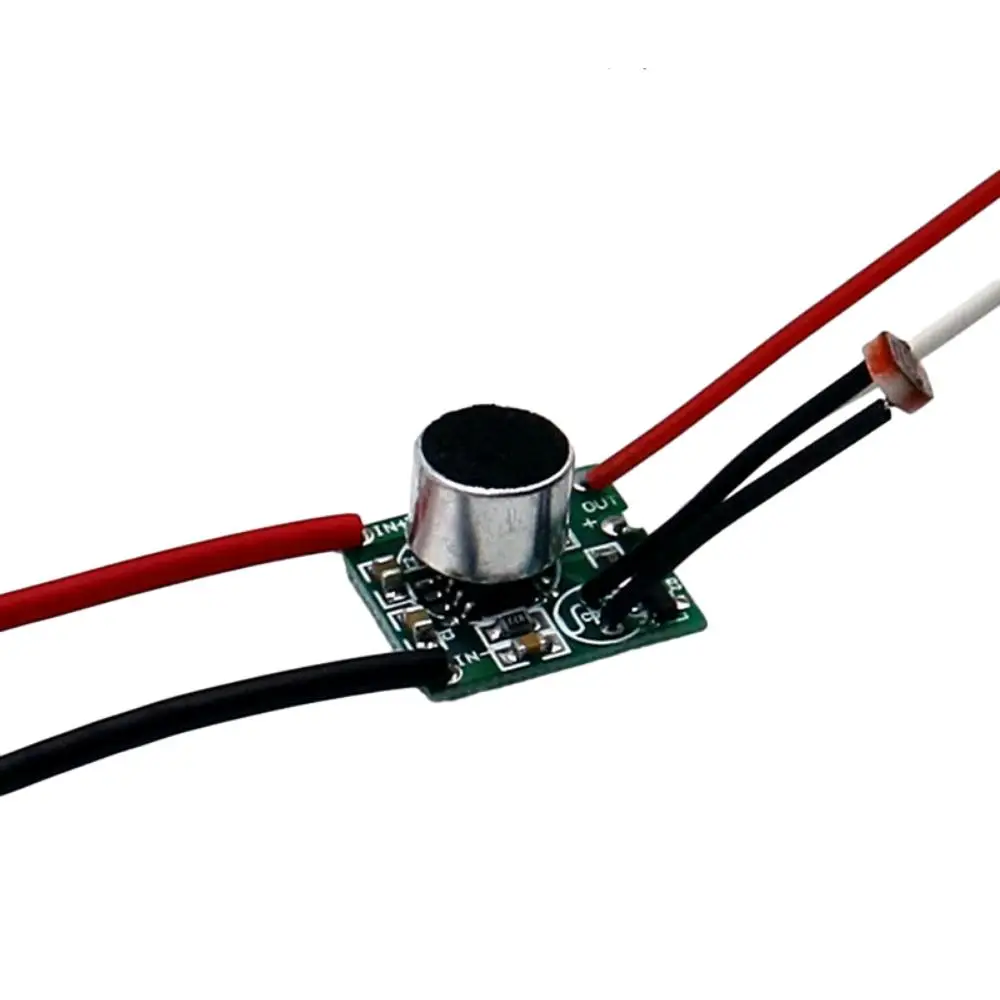 1 قطعة DC3-30V الصوت مفتاح التحكم في الضوء 1A 60 واط 50-60 هرتز الجهد المنخفض LED سائق حساس التحكم الصوتي التبديل لوحة دوائر كهربائية