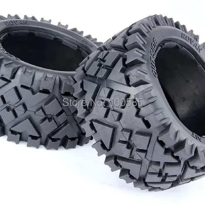 1/5 Baja 5B All Terrain Tyres - 2pcs x Rear FOR HPI KM RV BAJA 5B SS 95116