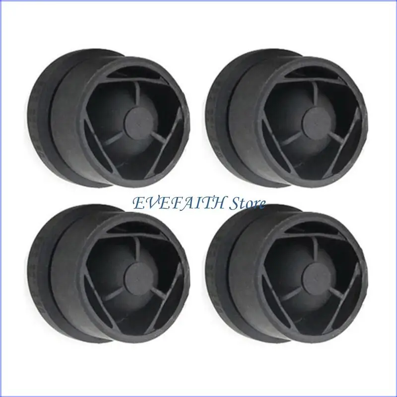 

124B 4pcs Rubber Cushions Engine Cover Rubber Pads for Engine Hood Noise Dampening