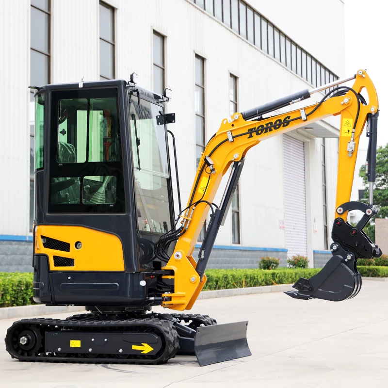 Smallest 1.8 ton Mini Excavator 2 ton Mini Digger 2 Ton Mini Bagger 2t Excavators For Home Use customized