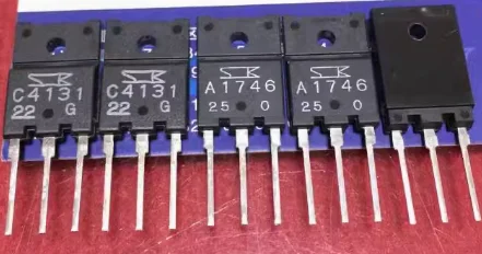 

10pair/lot Audio transistor 2SC4131 2SA1746 C4131/A1746 O+G original from Sanken Japan free shipping