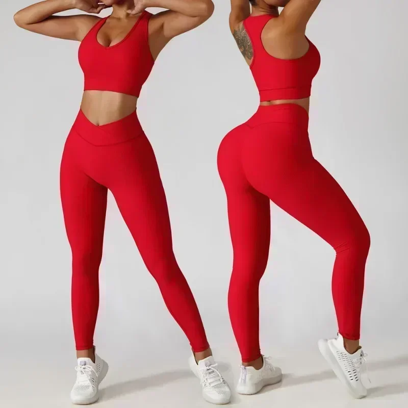 Jacket Sports Bra Leggings 3 Piece Set Women's Tracksuit, training and exercise Workout Gym Push Up Yoga Sportswear Suit Fitness