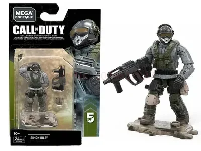 Oryginalny Mega Construx Bloks wezwanie do służby ustawia klocki konstrukcyjne zabawki dla chłopców kolekcja figurek Mini armii