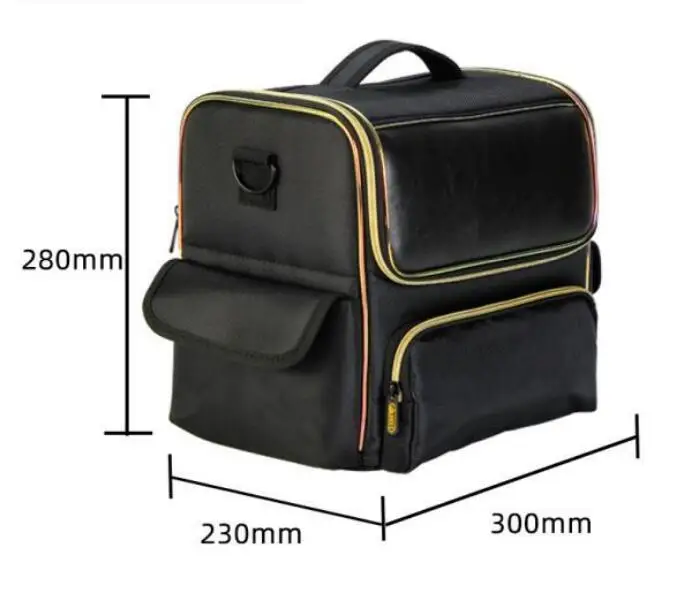 Imagem -02 - Organizador Cosmético Portátil Maquiagem Bolsa para Mulheres Cometic Maquiagem Bolsa Camadas Travel Train Case