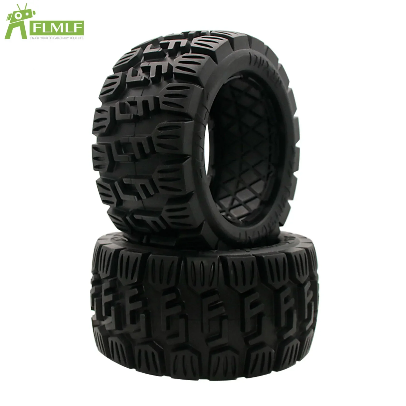 Super Wear-resistant Front or Rear All Terrain Tire/ Tyre Skin Kit for 1/5 HPI ROFUN BAHA ROVAN KM BAJA 5B SS Buggy Rc Car Parts