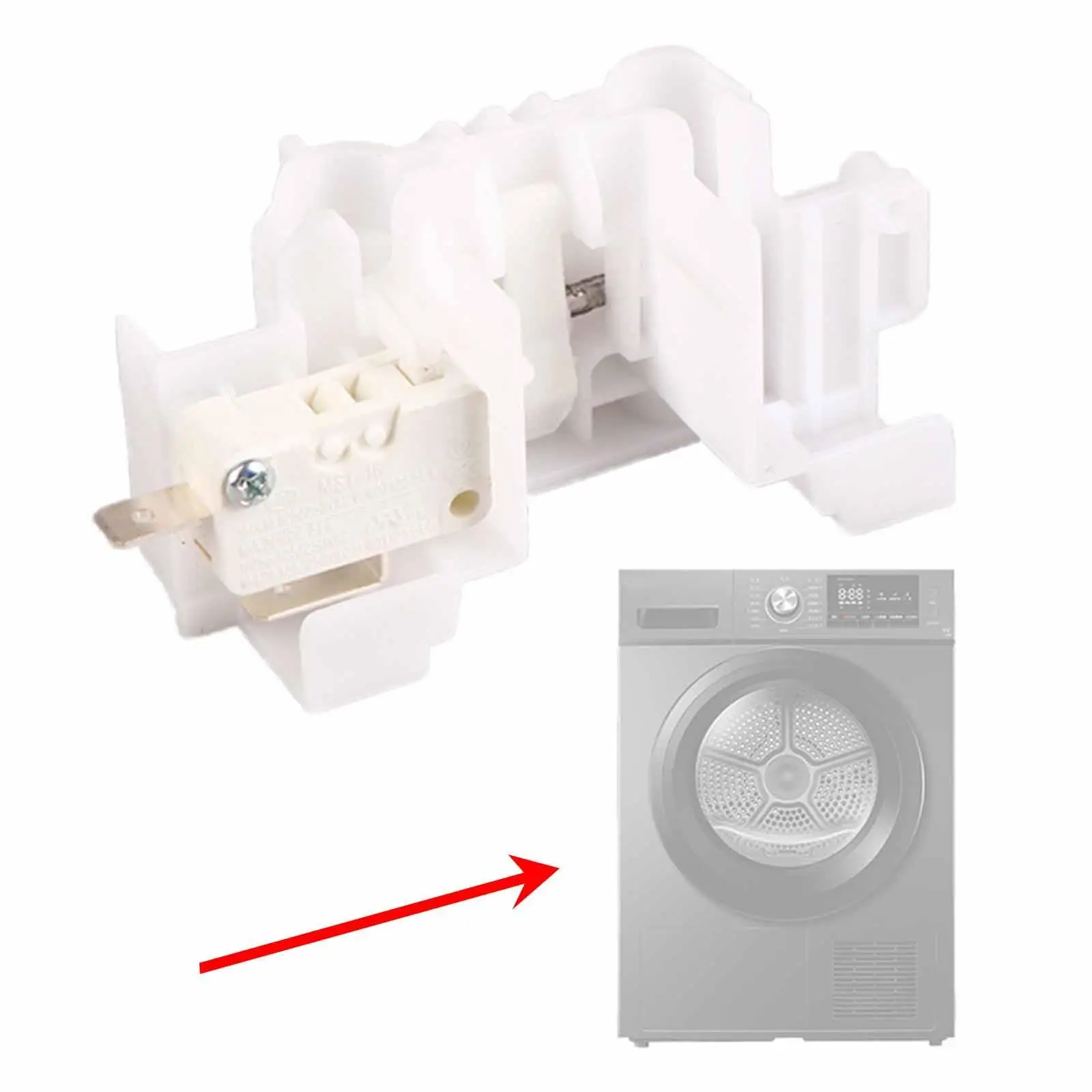 

Dryer Door Catch Accessories Practical Easy to Use Compact Replacement Home