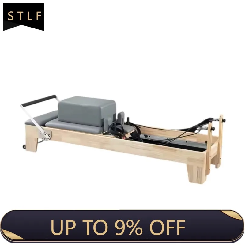 

YTYIN White Studio Pilates Reformer - Premium Reformer Accessories and Equipment for Professional Use