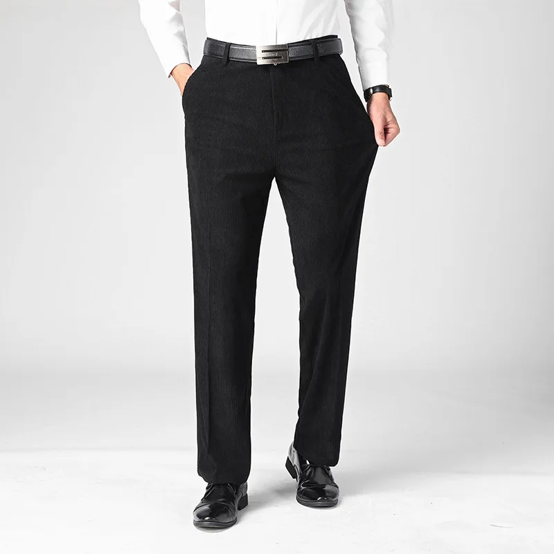 Thumbnail 3 - #75 Latest Mens Straight Leg Trousers Offers