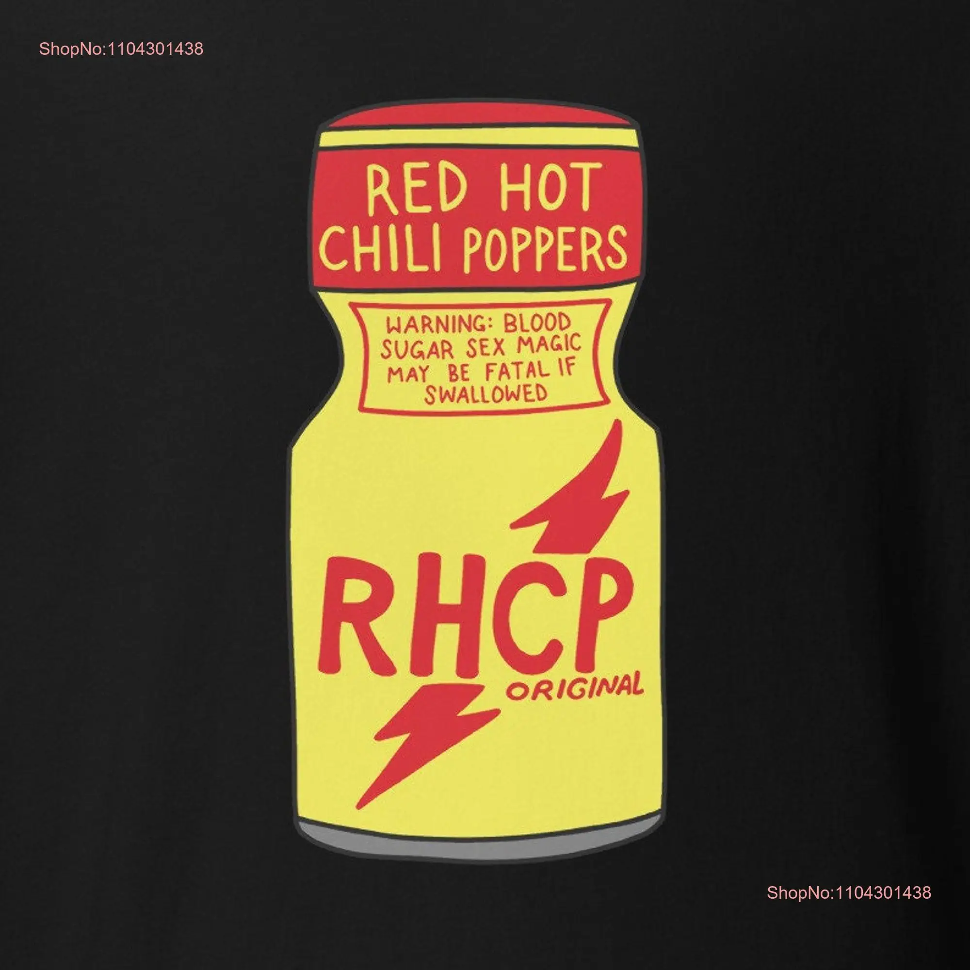 Red Hot Chili Poppers T shirt long or short sleeves