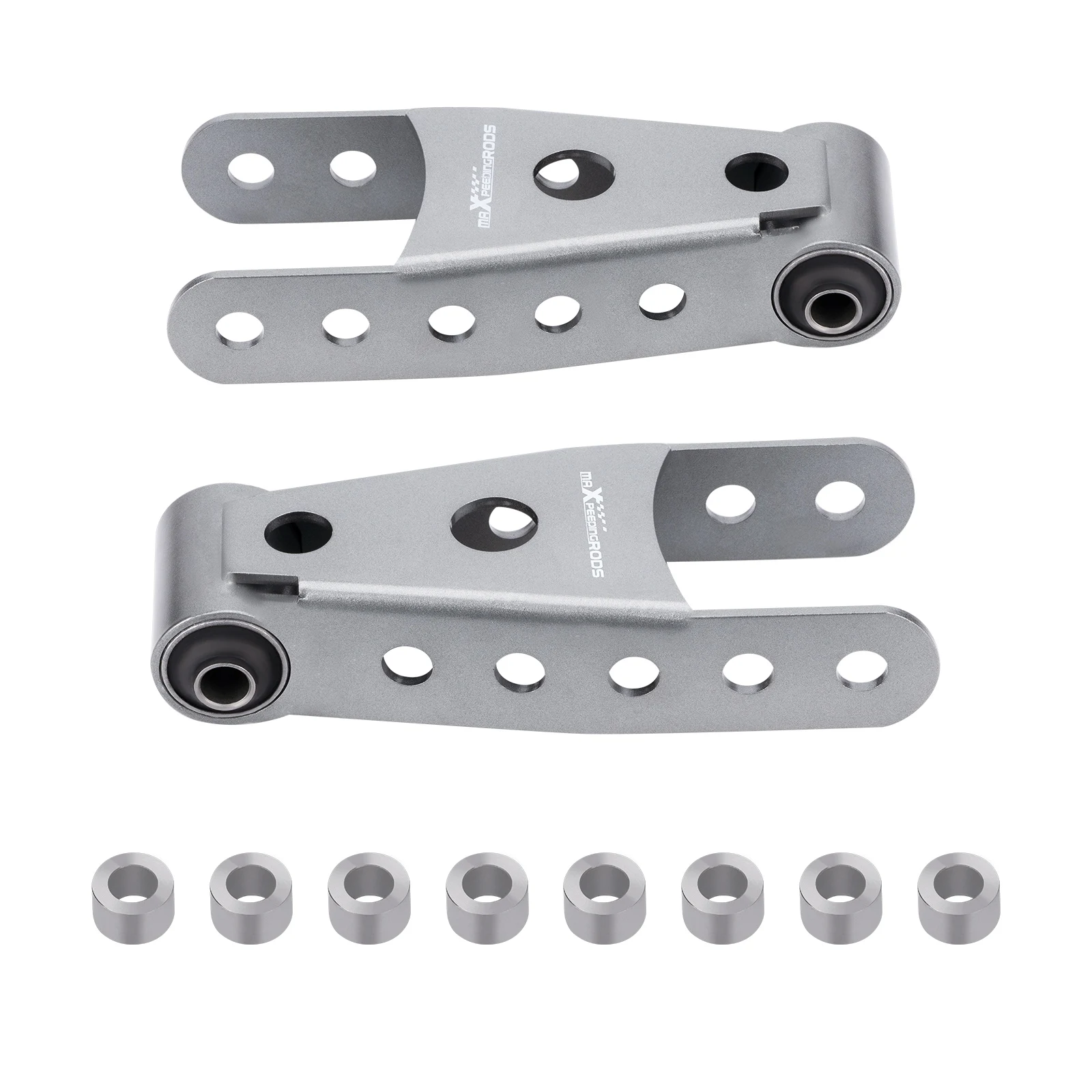 

Rear 2"-3" Drop Shackles Lowering Kit for Chevrolet Silverado Sierra 1500 88-18
