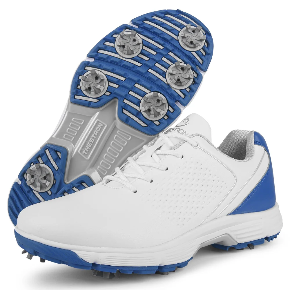 Golf Shoes Men Waterproof Breathable Spike Golf Athletic Sneaker Women Walking outdoor Sport Shoes Professional Golfing Footwear