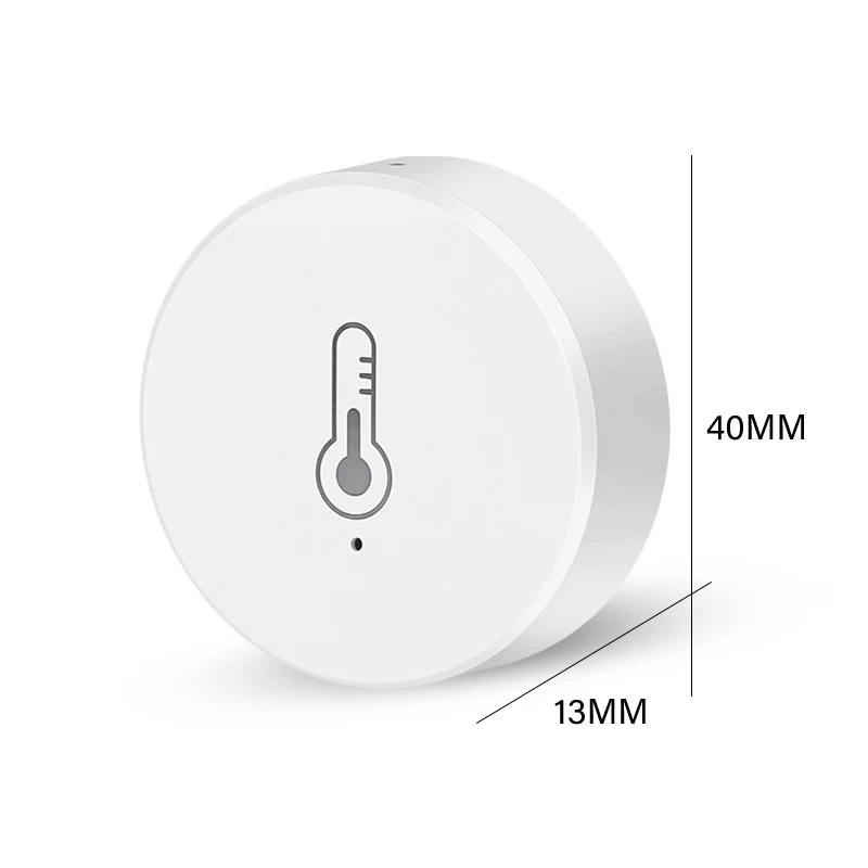 Tuya ZigBee Temperature Humidity Sensor Smart Home Detector APP Real Time Monitor Works With Alexa Google Zigbee Hub Required