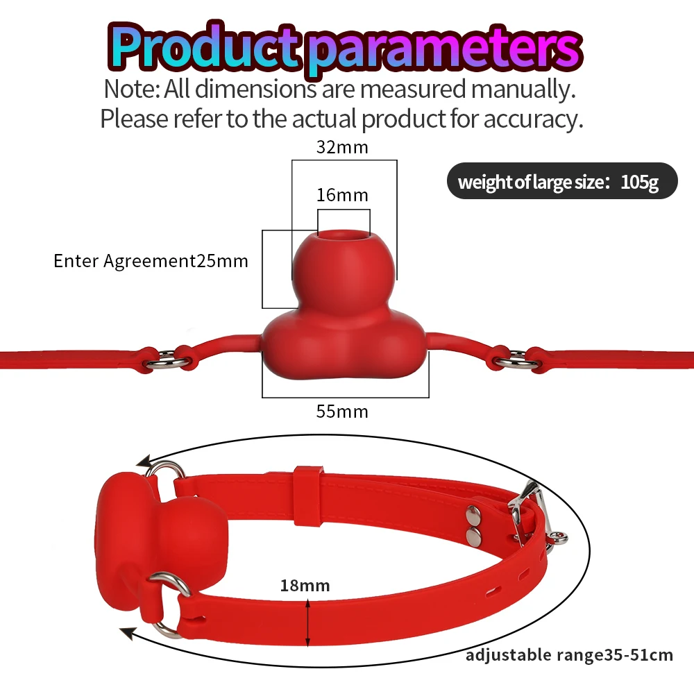 Gags à bouche en Silicone BDSM, boule respirante, ceinture réglable, jeux pour adultes, jouets sexuels érotiques pour Couple, jeu de rôle, Sexyshop