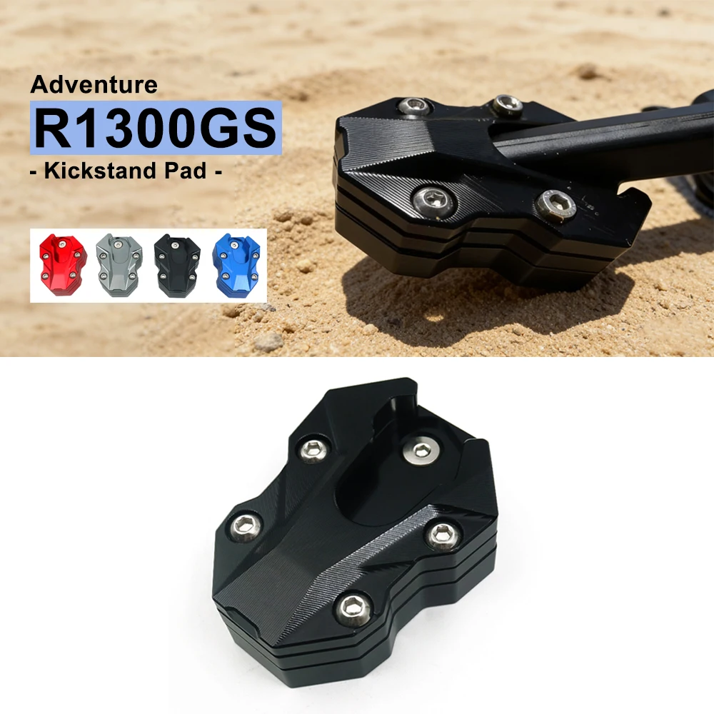 

For BMW R1300GS R1300 GS ADV CNC Motorcycle Side Stand Extension Kickstand Extender Anti-Slip Enlarged Foot Pad R1300 GSA GS1300