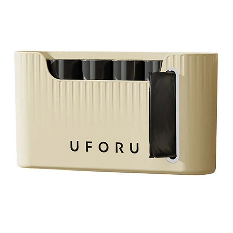 Kitchen Garbage Bag Storage Artefact Plastic Bag Storage Box Wall-mounted Collector Storage Box Perforation-free Storage Rack