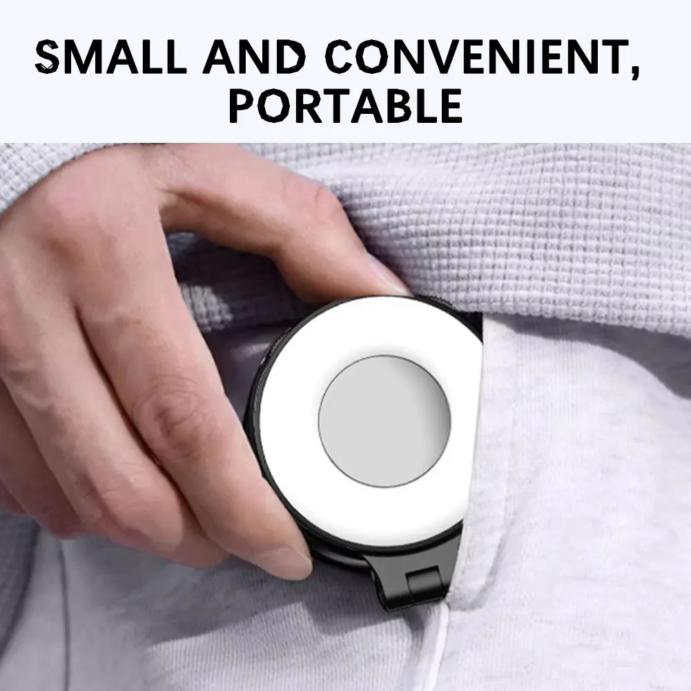 Magnetic Selfie Rings Light Brightness Adjustable Fill Light for Magsafe for iPhone Smartphone Vlogs/Photography