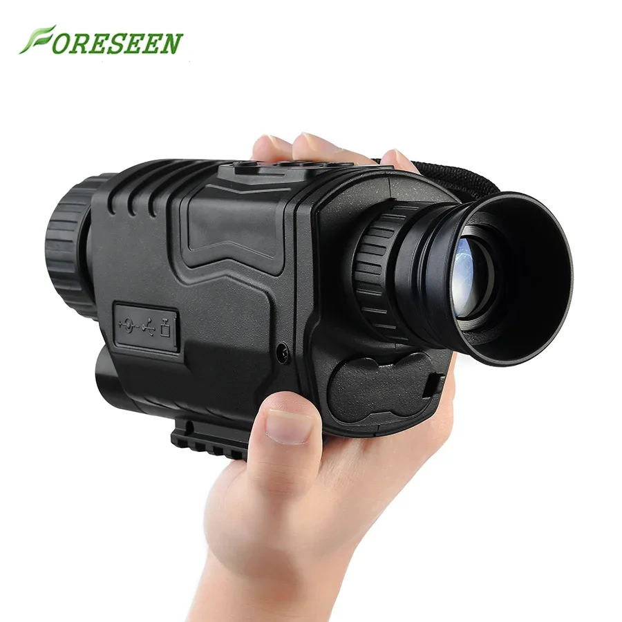 Foreseen Cheap selling 5 x 40 infrared night vision binoculars,thermal monocular camera for night hunting