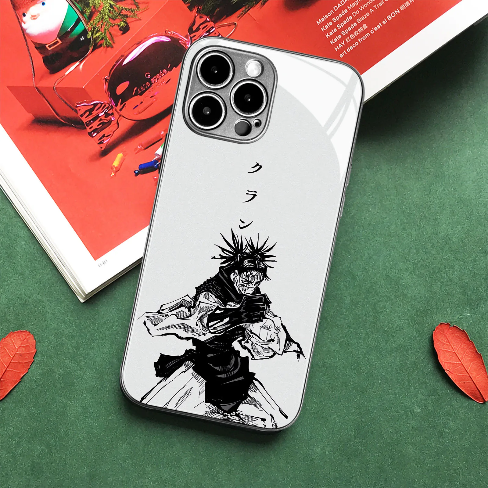 Choso Jjk Anime Character Phone Case TPU Tempered Glass Protective Shell for iPhone Xr XS 12 13 Mini 11 14 15 Pro Max Se3 7 8 1