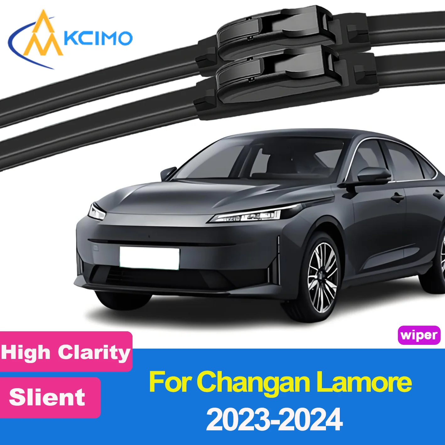 

2PCS New Wiper Blades for Changan Lamore 2023-2024 Changan Nevo A05 (PHEV) Changan Eado (after renaming) Oshan 520 Window Brush