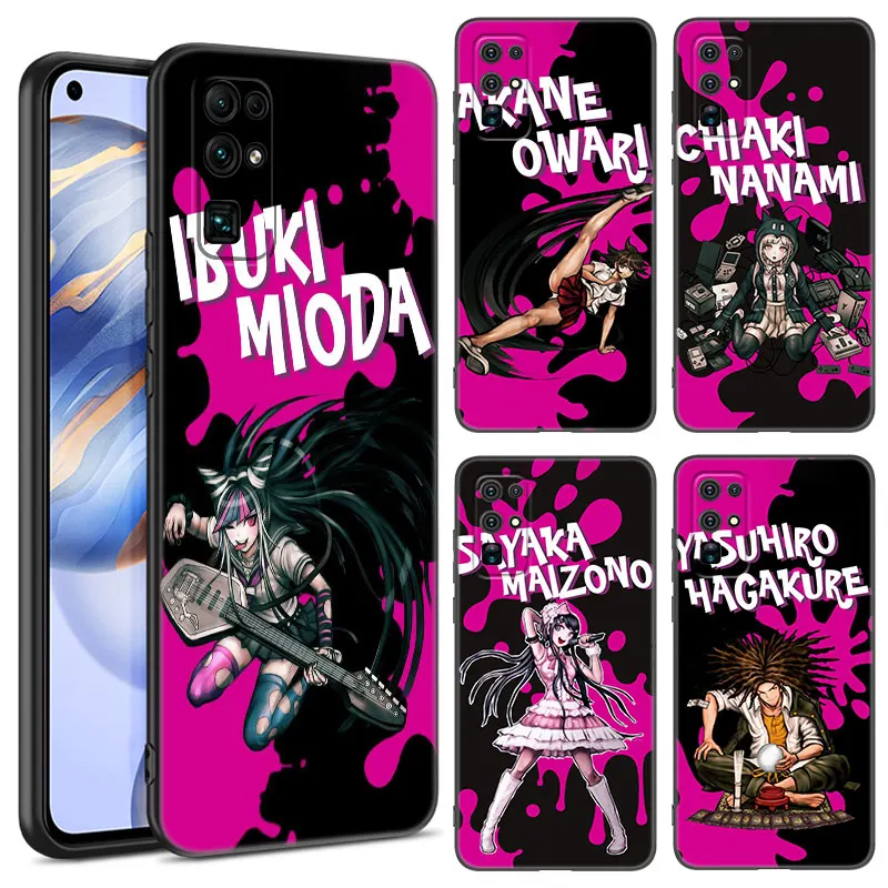 Danganronpa Black Phone Case For Honor 70 90 200 Magic 4 5 6 Lite X5 X6A Plus X6S X7A X8A X8B X6 X7 X8 X9 4G X9A X9B 5G