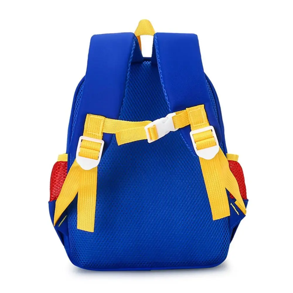 

Cartoon Excavator Children School Bags Adjustable Straps Lightweight Kindergarten Schoolbag Spacious Compartment Baby Backpacks