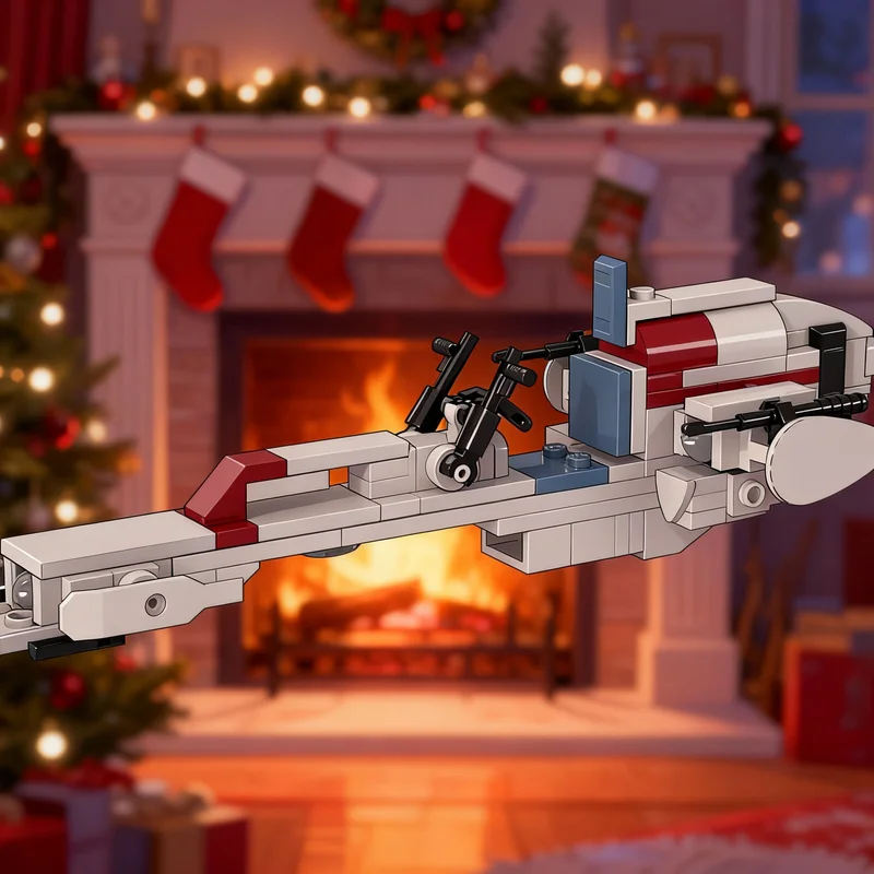 

114pcs MOC Star Battle BARC Speeder Model Building Toy Christmas Gifts Blocks Construction Assemble DIY Idea Creative Education