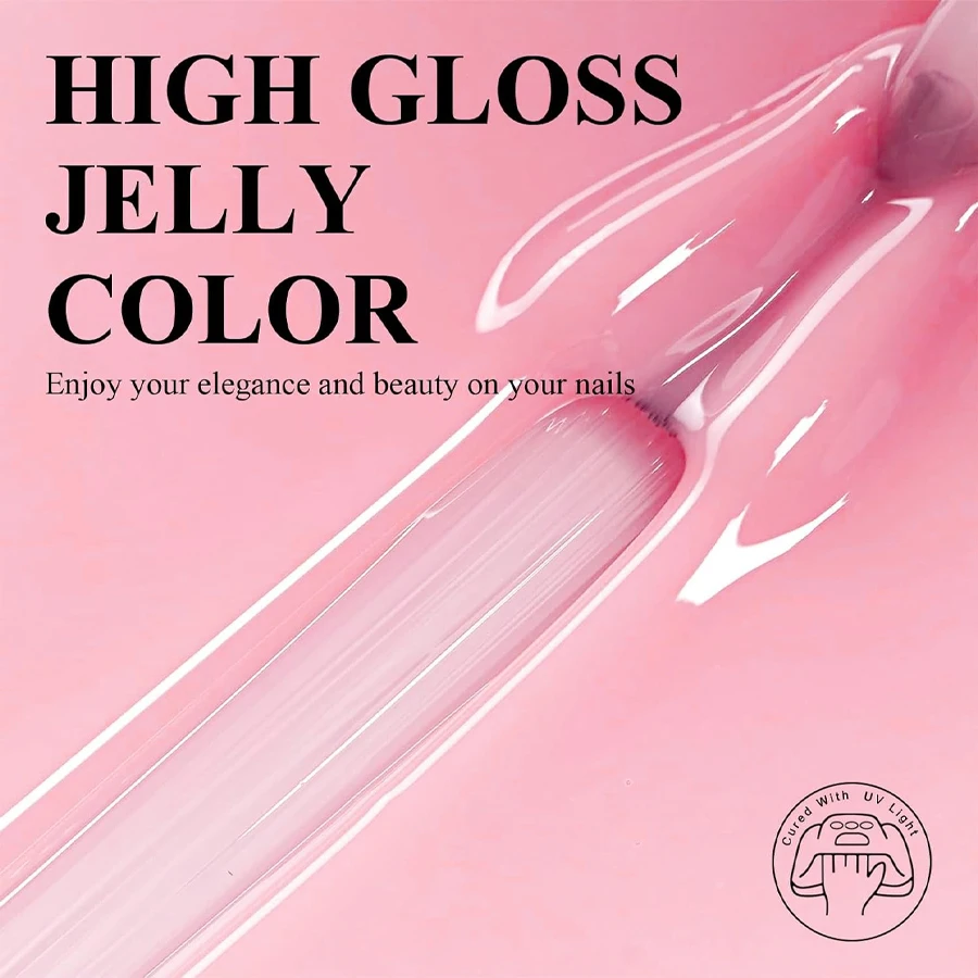 10 مللي نقع قبالة عارية الوردي معطف فوقي للأظافر UV هلام البولندية شبه دائمة وظيفية مانيكير معطف فوقي مسمار الفن تصميم أداة
