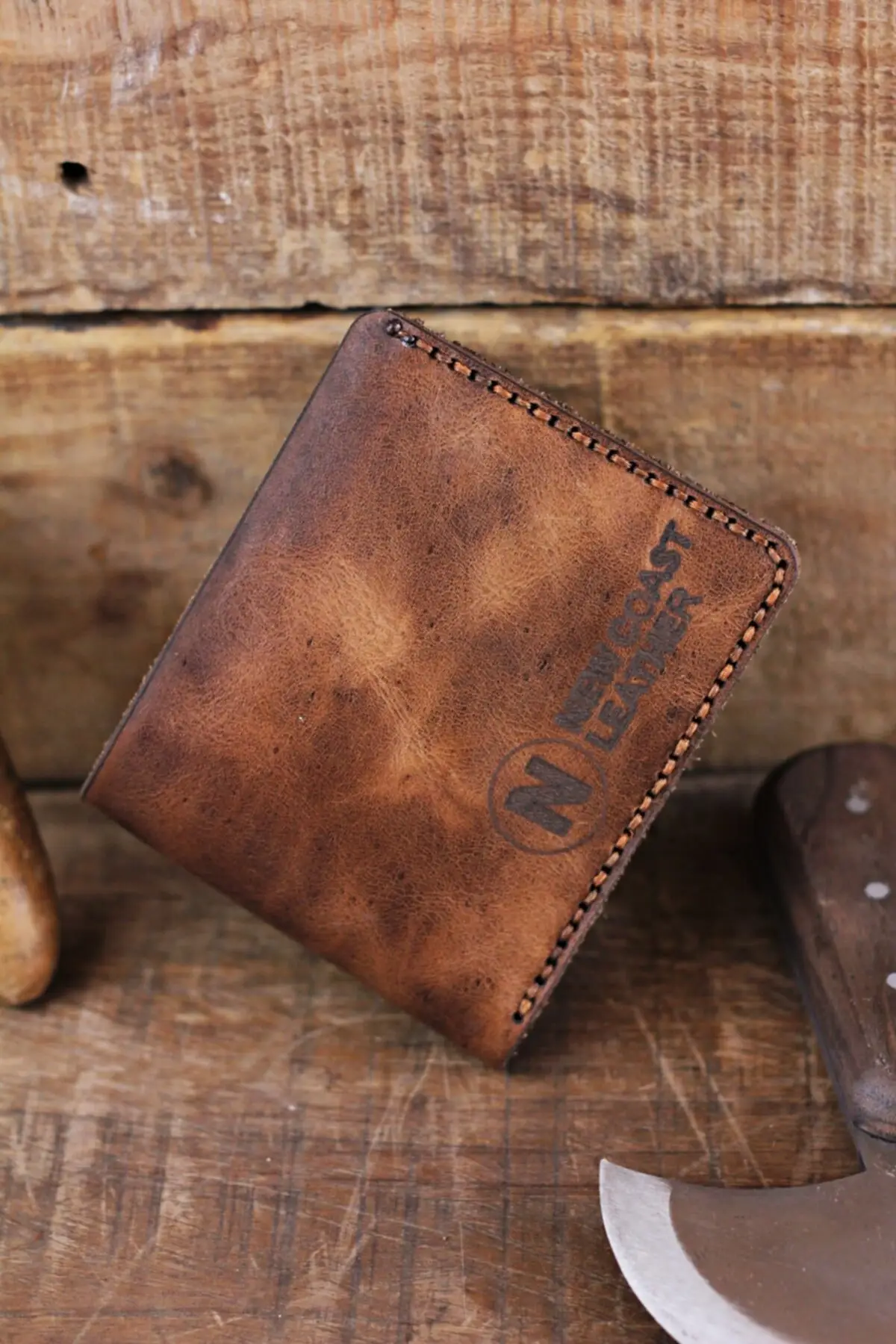 Men\'s Genuine Leather Handmade Leather Wallet Stylish Useful Multifunctional Fast And Safe Delivery2022 Trend Model