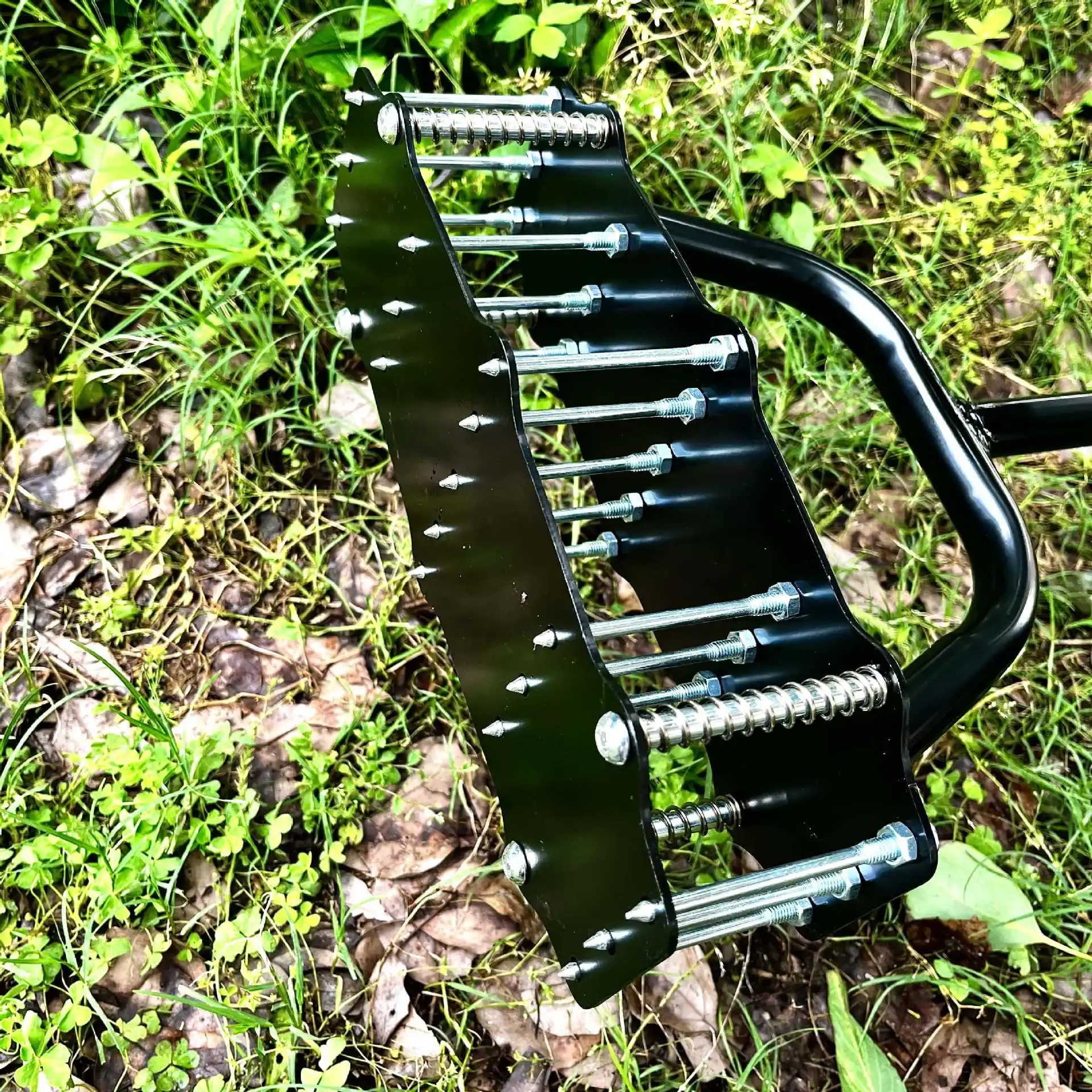 Industrial Grade Manual Soil Turner Spring-Loaded Garden Labor-Saving Soil Puncher Lawn Soil Loosener Customizable OEM Tool view 6