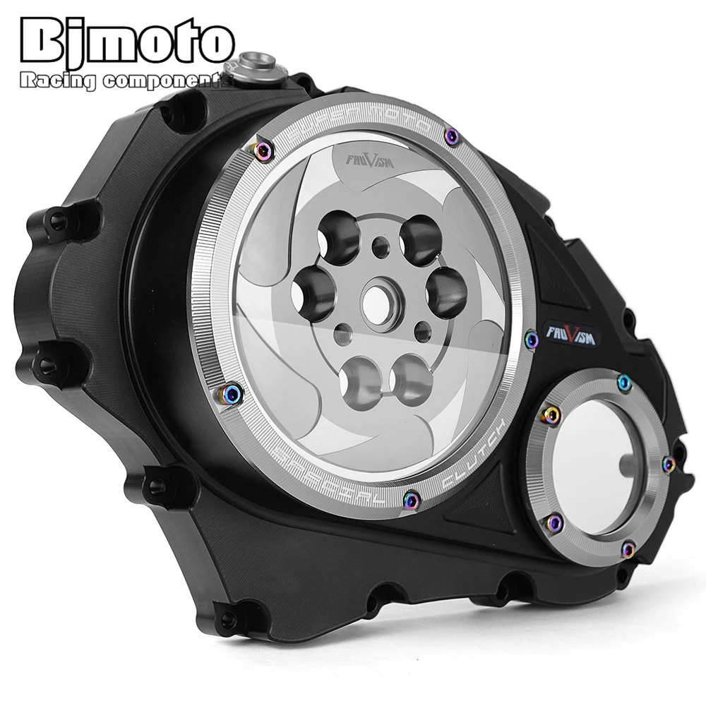 CNC Motorfiets GSX-R1000 Racing Motor Clear Clutch Cover Voor Suzuki GSXR1000 GSX-R GSXR1000 GSX R1000 2007-2016