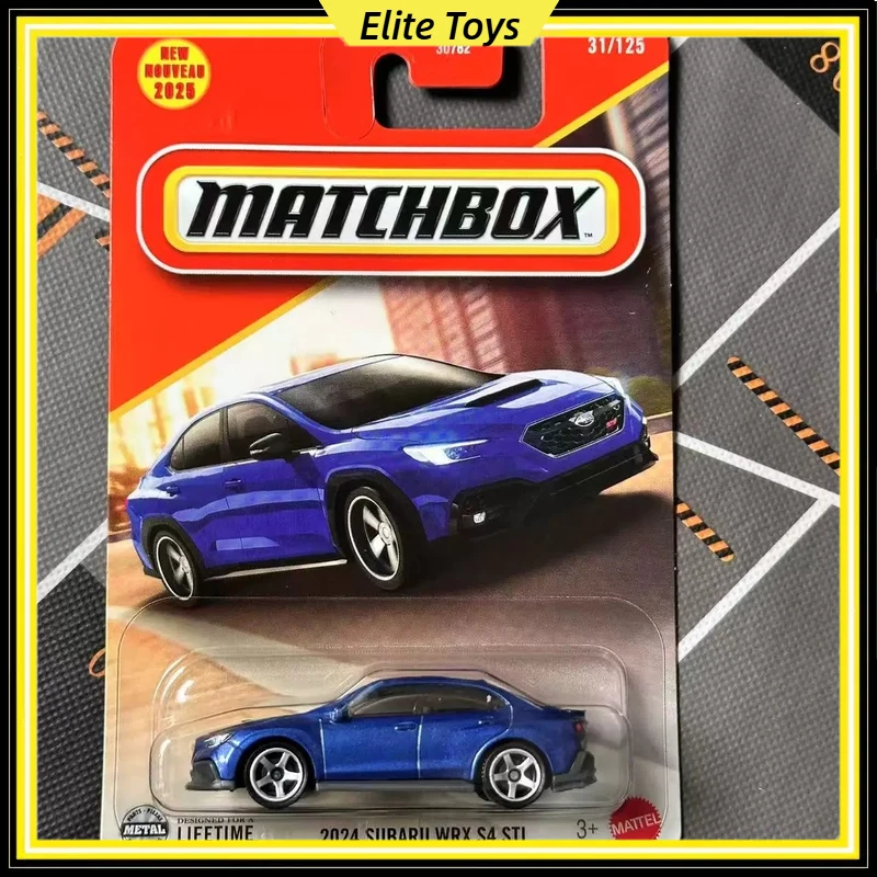

Matchbox Diecast Model Car 1:64 2024 Subaru Wrx S4 Sti Metal Alloy Simulation Collectible Vehicle Collectors Display Kids Gift