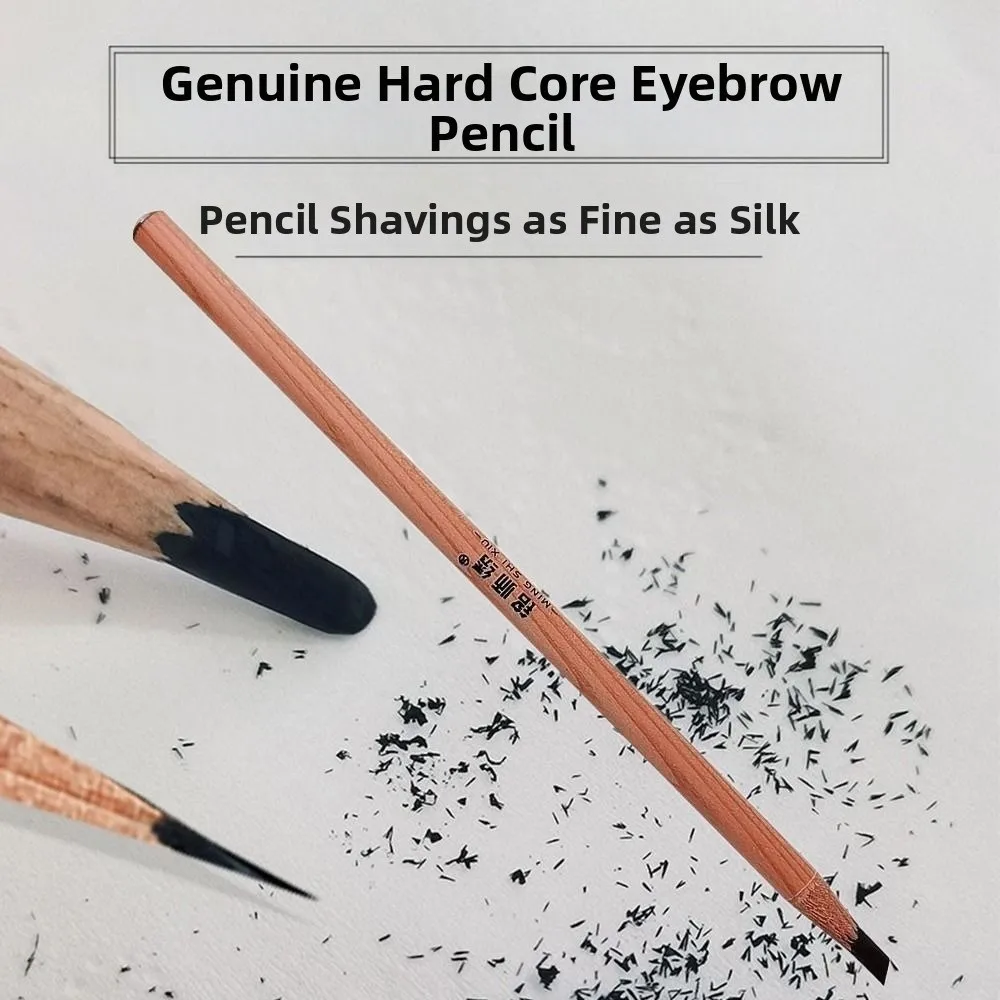 Nueva lápiz duro para cejas Microblading, resistente al agua, fácil de aplicar, potenciador, lápiz Natural para cejas salvajes, tinte, maquillaje definidor de cejas