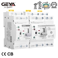 GEYA G2R Din Rail 2P 4P ATS Dual Power Automatic Transfer Switch Electrical Selector Switches Uninterrupted Power 25A 40A 63A