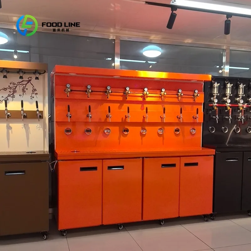 Customized Luxury Multi Tap Constant Temp Draft Beer Machine for KTV Hotel Commercial Craft Unfiltered Beer Machine