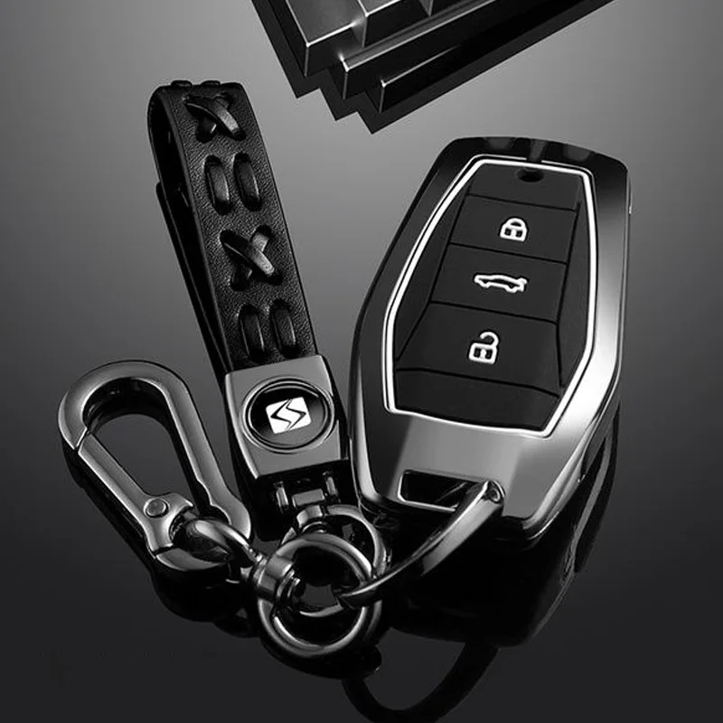 Funda para llave de coche para JAC JS6 JS8 JS4 SOL Sehol QX E10X E30X E50A X4 X8 X6 T8 T9 Plus A5 E40X E20X llavero cubierta Fob Accesorios