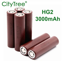 18650 Battery HG2 Genuine 3000mAh 3.7V 18650-HG2 Rechargeable Batteries for Battery Packs, Screwdriver