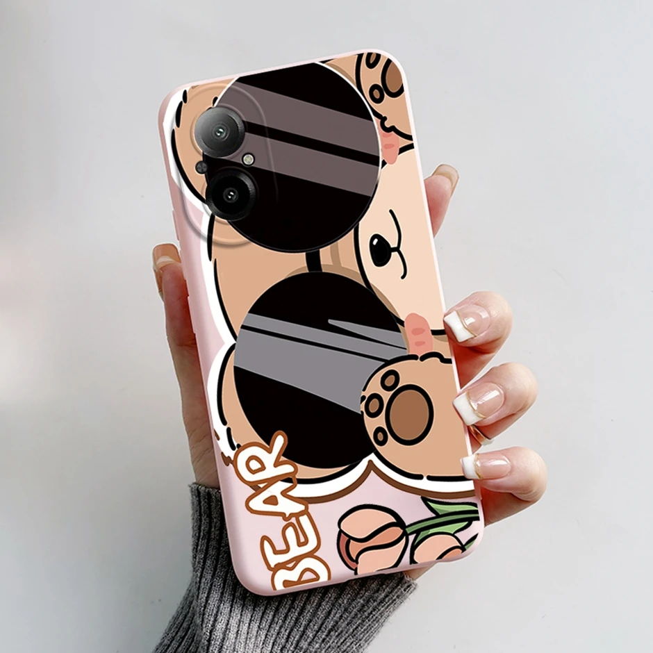 Suitable For Oppo Realme C67 4G Protection Beautiful Patterned Camera Carcasa  For Oppo Realme C67 4G Personality Phone Coques