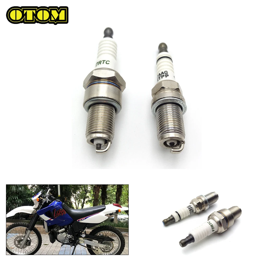 Motorcycle For YAMAHA Spark Plug F7RTC & K9RTPP M14xP1.25 Igniter Ignition Device DT230 MT250 2 Stroke Engine Accessories Bikes