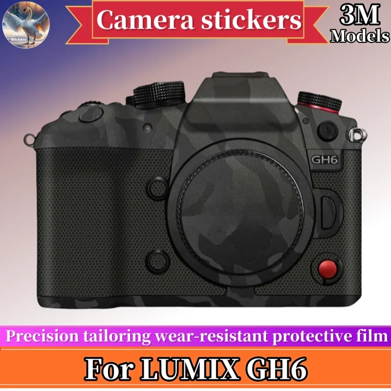 GH6 skins For LUMIX GH6 Camera stickers,protective film ,Precision tailoring wear-resistan
