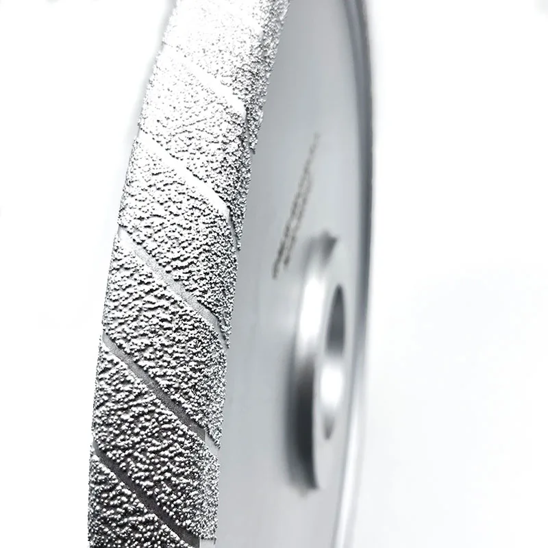 

GuHua Power Tool Accessories High Speed Customized Vacuum 250-300mm Brazed Steel Grinding Wheel Diamond