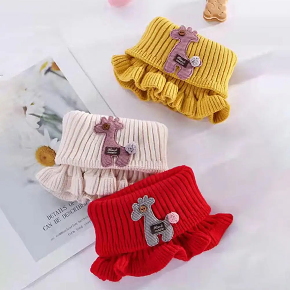 Kids Collar Scarf Women Winter Neck Gaiter Soft Keep Warm Beautiful Outdoor Children Winter Neck Warmer hijab шарф 목도리 echarpe