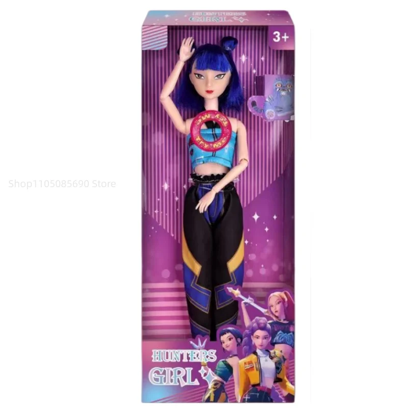 Hot Have Music Kpop Demon Hunters Anime Figure Rumi Mira Zoey Action Figure  Plastic Doll Cute Gift for Kids Birthday Gifts