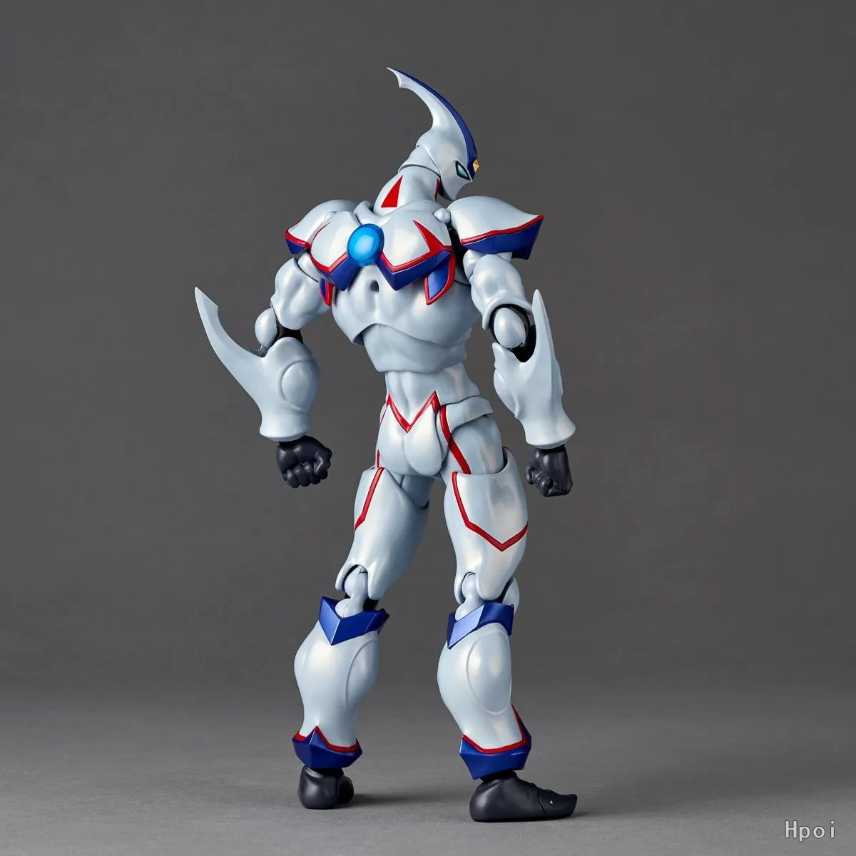 In Stock 100% Original KAIYODO Revoltech Elemental Hero Neos 20CM PVC Authentic Collection Model Animation Character Action Toy